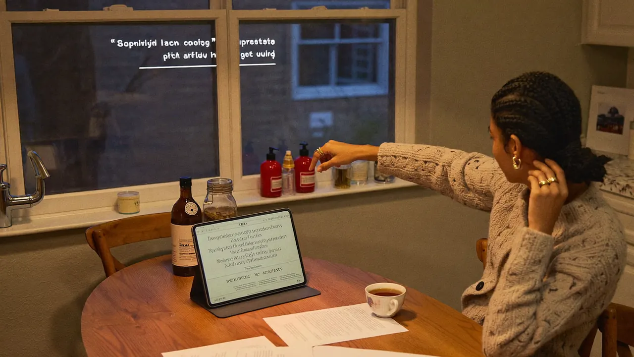 Homeowner reviewing window compliance paperwork beside a newly fitted window
